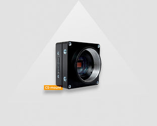 VEN-161-61U3M-M01, CS-Mount, C-mount optional, IMX296, 1440x1080, 61fps, 1/2.9", Global shutter, Boardlevel, Mono